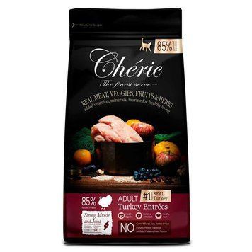 Cherie Strong Muscle&Joint Adult Turkey Entr&eacute;es - Сухий корм з індичкою для м'язів і суглобів кішок, 2 кг A766-1 фото