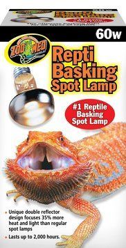 Точкова лампа ZooMed Basking Spot Lamp для тераріуму, 60 Вт A1709-1 фото