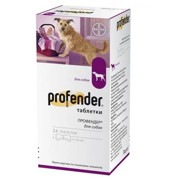 Антигельминтик для собак со вкусом мяса Profender (Профендер) таб. A983 фото