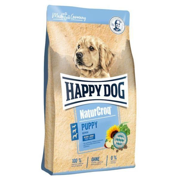 Happy Dog (Хеппі Дог) NaturCroq Puppy - Сухий корм зі свійською птицею для цуценят всіх порід, 4 кг K74 фото