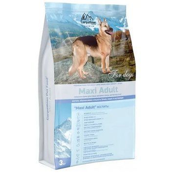 Сухий корм для собак Carpathian Pet Food Maxi Adult, 3 кг A436-1 фото