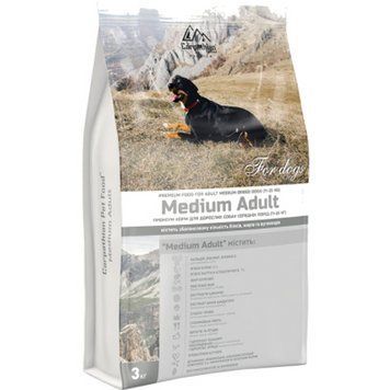Сухий корм для собак середніх порід Carpathian Pet Food Medium Adult, 3 кг A431-1 фото