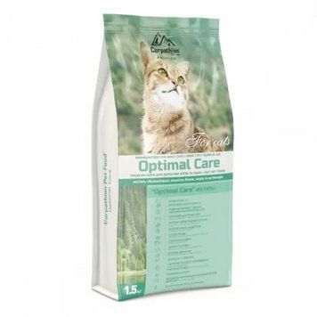 Сухий корм для кішок Carpathian Pet Food Optimal Care, 1.5 кг A429-1 фото