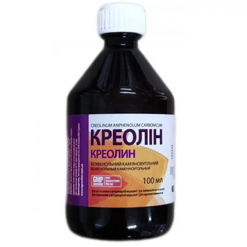 Креолин раствор для дезинсекции и дезинфекции помещений, 100 мл K1875 фото