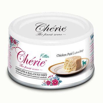 Cherie Complete & Balanced вологий корм-мус для кошенят з куркою, 80 г A1478-3 фото