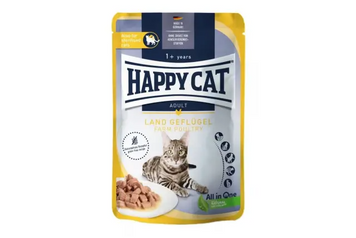 Happy Cat Beutel Culinary L-Geflugel вологий корм для кішок з птицею, 85 г A1492-3 фото