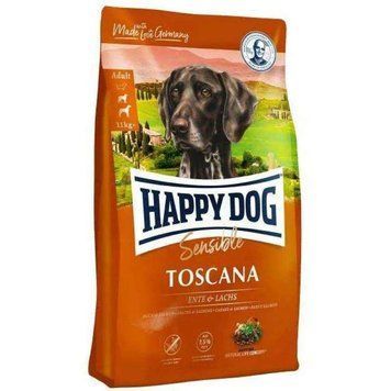 Happy Dog (Хеппі Дог) Supreme Sensible Toscana - Сухий корм для малорухливих собак з качкою і лососем, 4 кг A1721-1 фото
