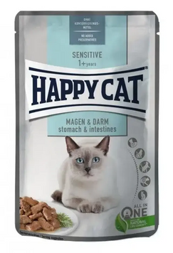 Happy Cat Beutel Care Magen-Darm вологий корм для котів з чутливим травленням, 85 г A1493 фото