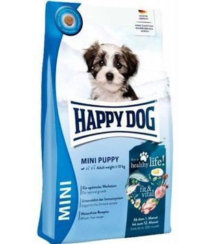 Корм сухий для цуценят дрібних порід Happy Dog Fit and Vital Mini Puppy 4 кг A426 фото
