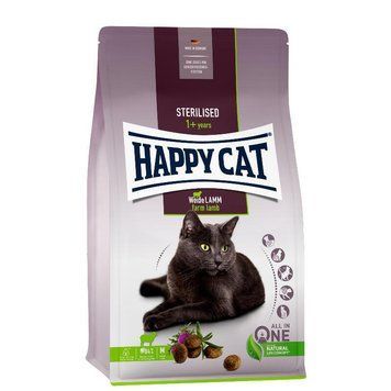 Happy Cat Sterilised Adult Weide-Lamm - Сухий корм з ягням для стерилізованих кішок і кастрованих котів, 10 кг A666-1 фото
