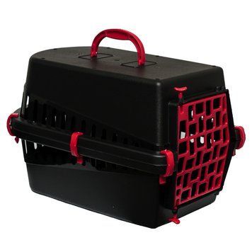 Переноска для домашніх тварин Black Edition 50x33x32 см (Transportino), чорний K232 фото
