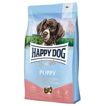 Happy Dog Sensible Puppy Lachs &ndash; Сухий корм з лососем та картоплею для цуценят середніх та великих порід, 10 кг A752 фото