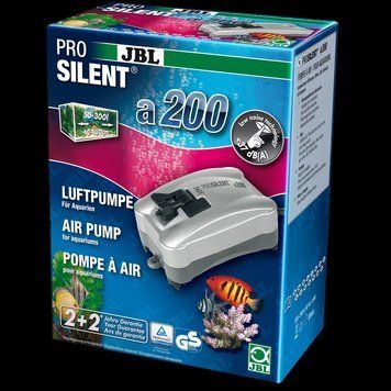 Компрессор JBL ProSilent A200 для пресноводных и морских аквариумов объемом 50-300 л A1729-1 фото