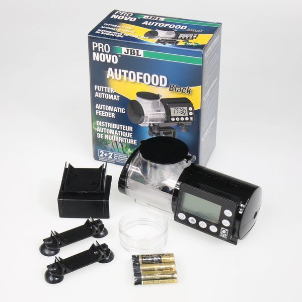 JBL AutoFood Автоматическая кормушка для аквариумных рыб, чёрная K1069 фото