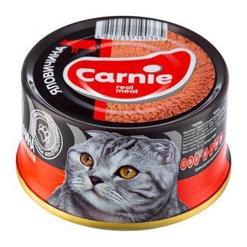 Carnie (Карні) Консервований корм з яловичиною для котів (паштет), 95 г A649 фото