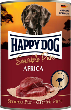 Happy Dog Sens Pure вологий корм для собак зі страусом, 400 г A1486 фото