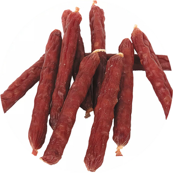 Мягкие колбаски Duck Sausage With Cheese для собак (утка + сыр), 500 г A1992 фото